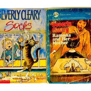 Beverly Cleary Books l VTG 1979 Ramona & Her Mother 2001 Socks Summer Read 3/$15